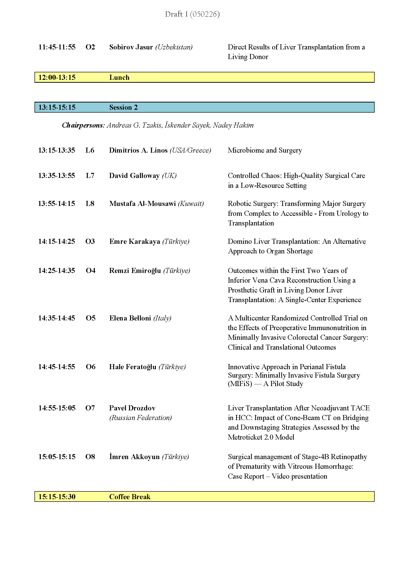 ACS Turkey Chapter Meeting 2026 Program image  2