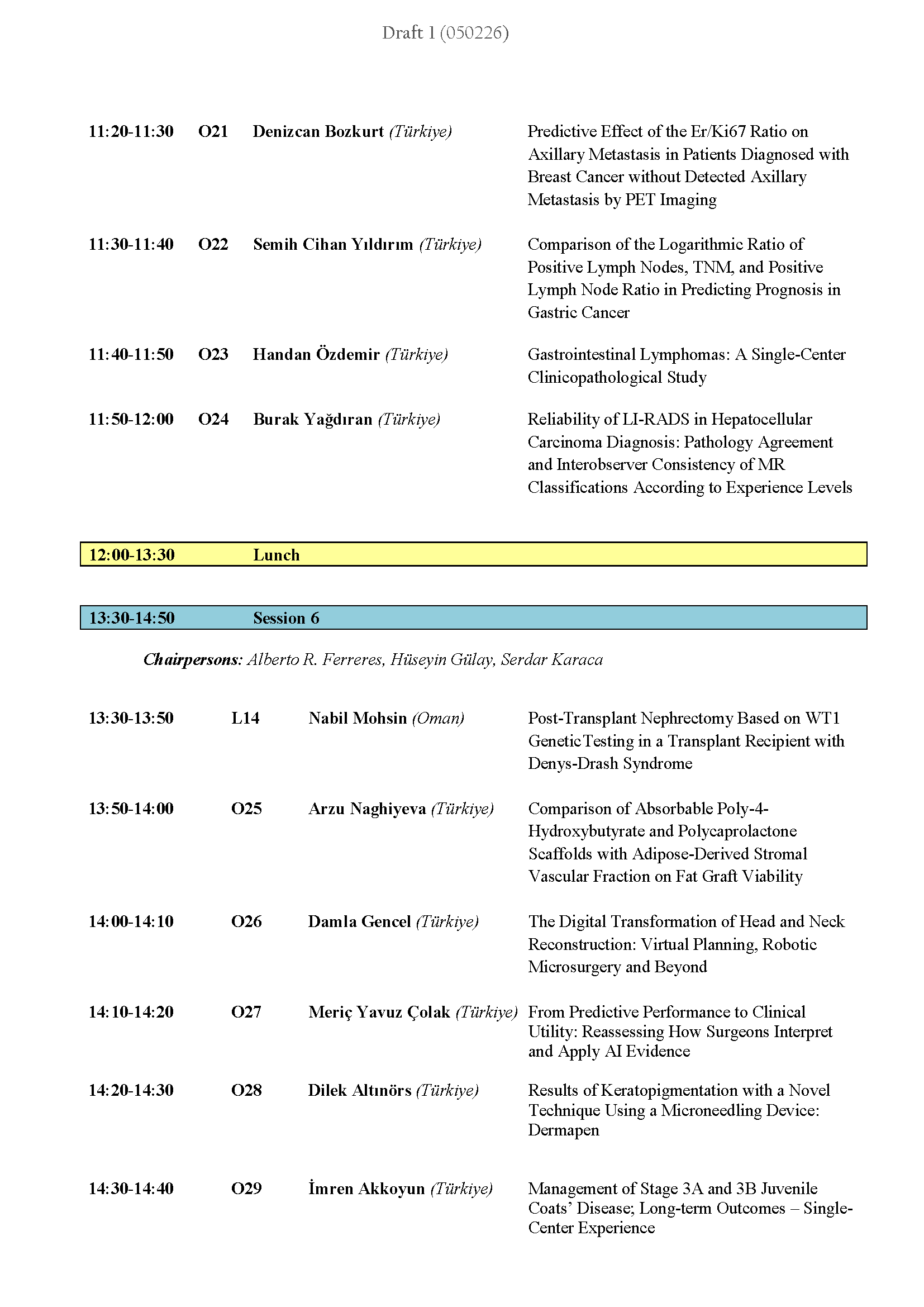 ACS Turkey Chapter Meeting 2026 Program image  5